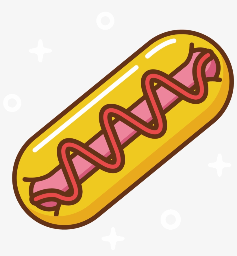 Text Clipart Cart Hot Dog Png 1061 * 1093 Transprent - Hot Dog, transparent png download