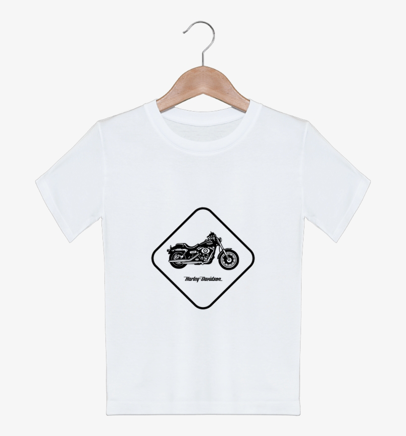 T-shirt Garçon Motif Harley Davidson Likagraphe - T-shirt Garçon Motif Ice Cream Tattooanshort, transparent png download