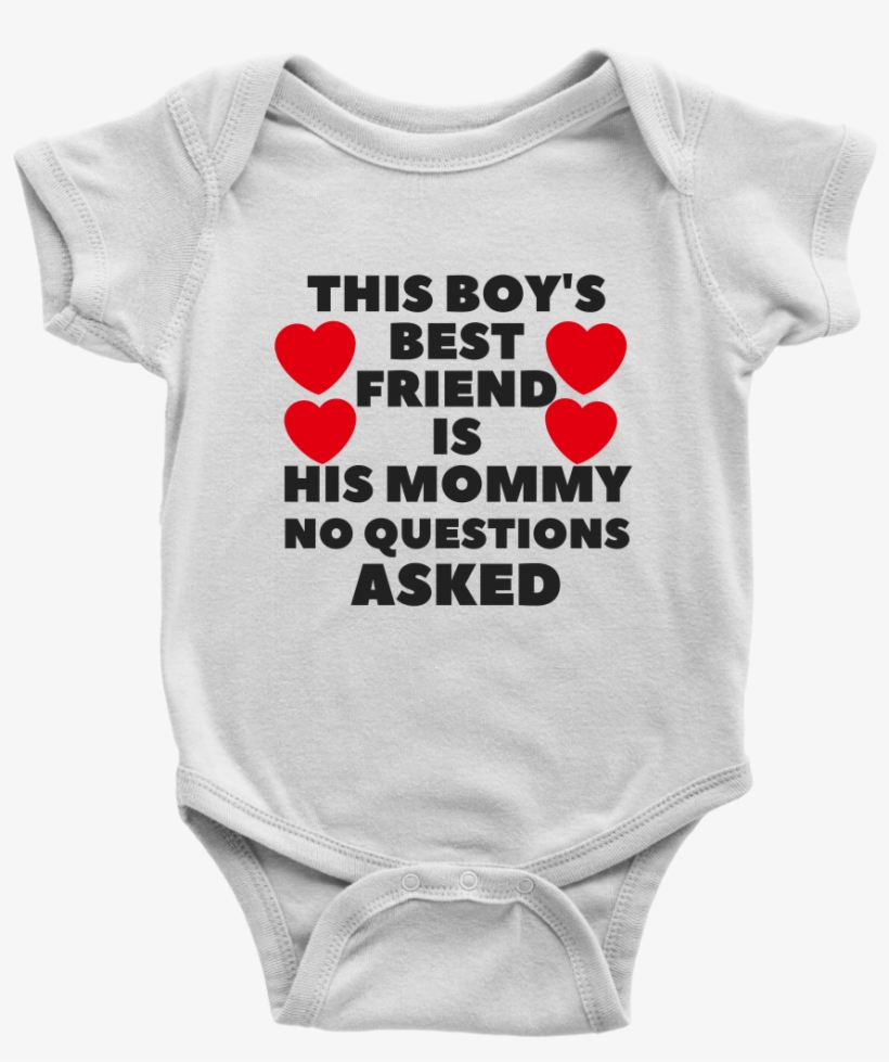 Mommy Is My Best Friend - Beware Teething Babygrow Funny Teeth Shark Animal Cute, transparent png download