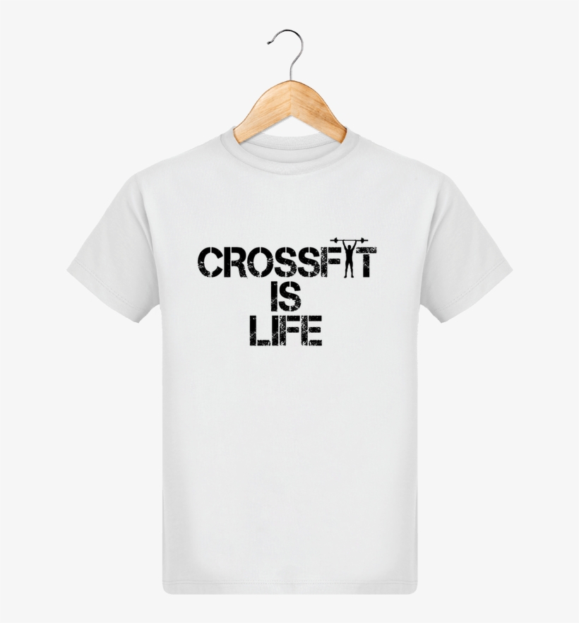 Tee Shirt Boy Stanley Mini Paint Crossfit Is Life By - Lindsay Lohan Mugshot T Shirt, transparent png download
