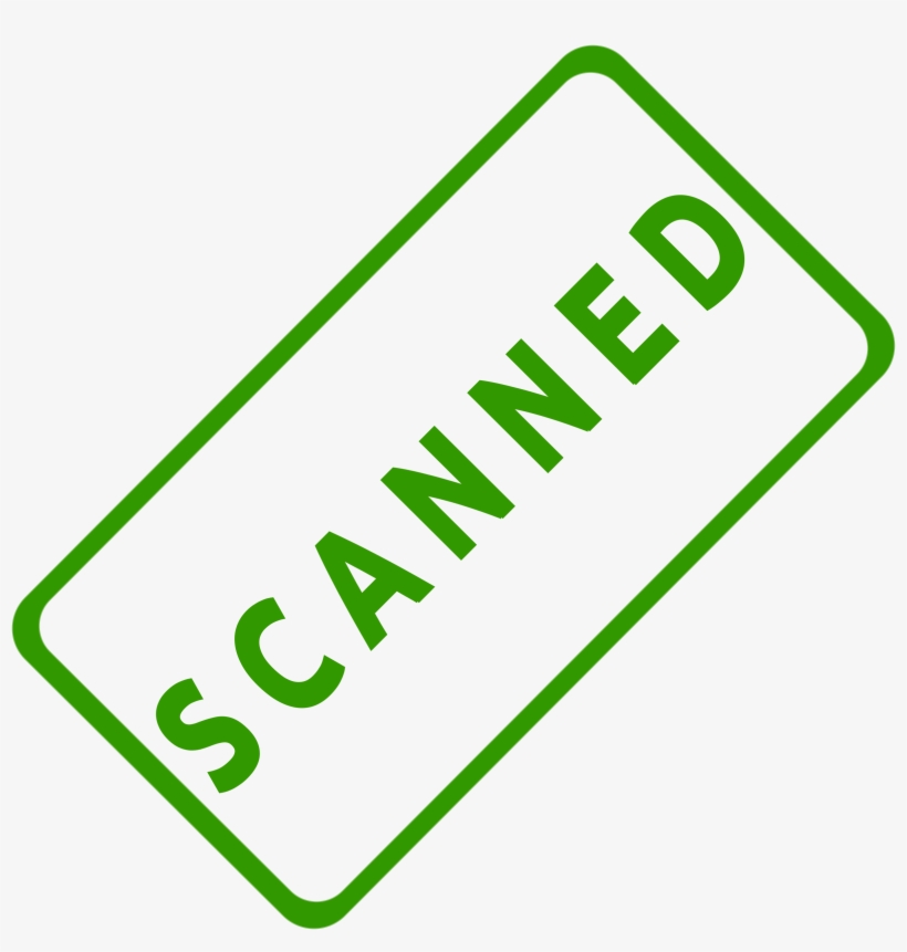 This Free Icons Png Design Of Scanned Business Stamp, transparent png download