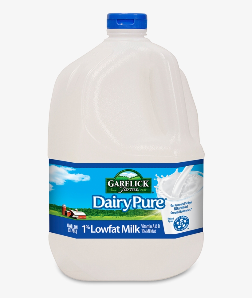 Dairypure 1% Lowfat Milk, transparent png download