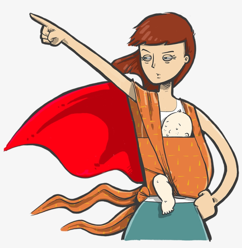 270€ - Babywearing Clipart Png, transparent png download