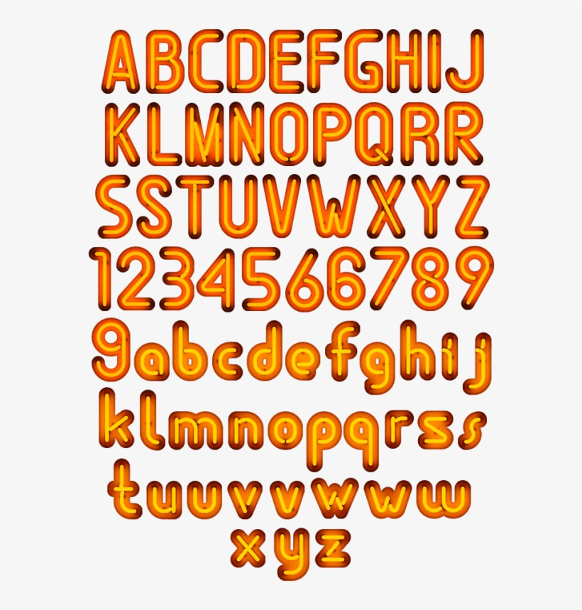 Give In To Bright Font Attraction, transparent png download
