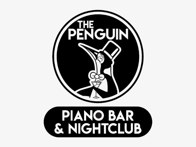 The Penguin Piano Bar & Nightclub's Logo - Nightclub, transparent png download