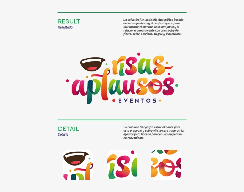 Risas Y Aplausos // Brand Design On Behance - Dribbble, transparent png download