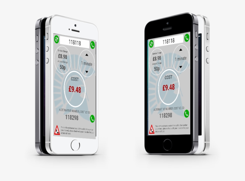2 Iphones - Twitter, transparent png download