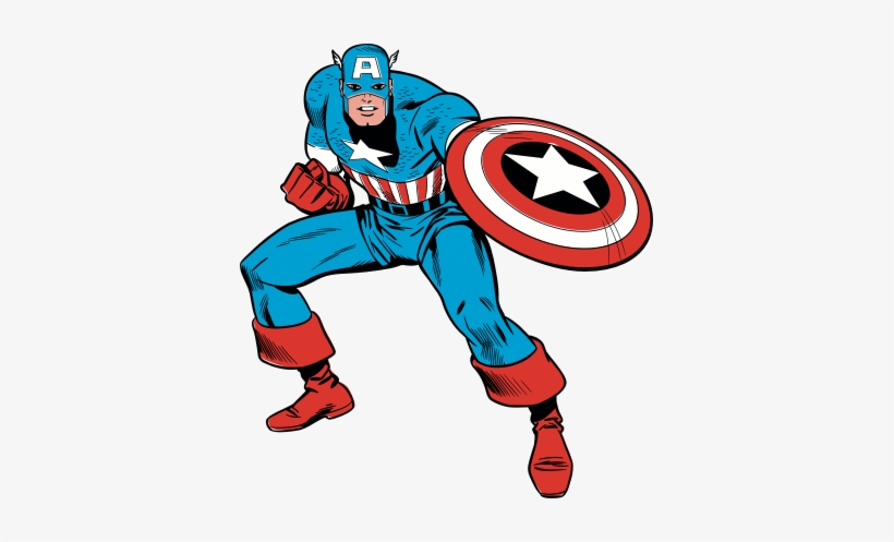 They're Scratch Resistant And Have A High-gloss Finish, - Captain America Logo Magnet, transparent png download