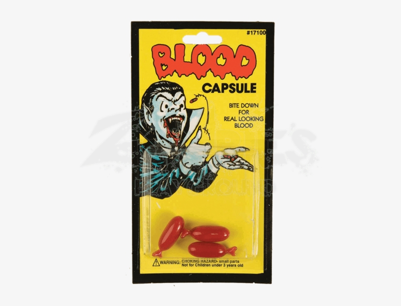 Blood Capsules - Private Island Blood Capsules - Blood Pills, transparent png download