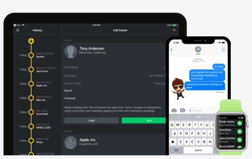 Gro Crm Call Center - Crm Mac, transparent png download