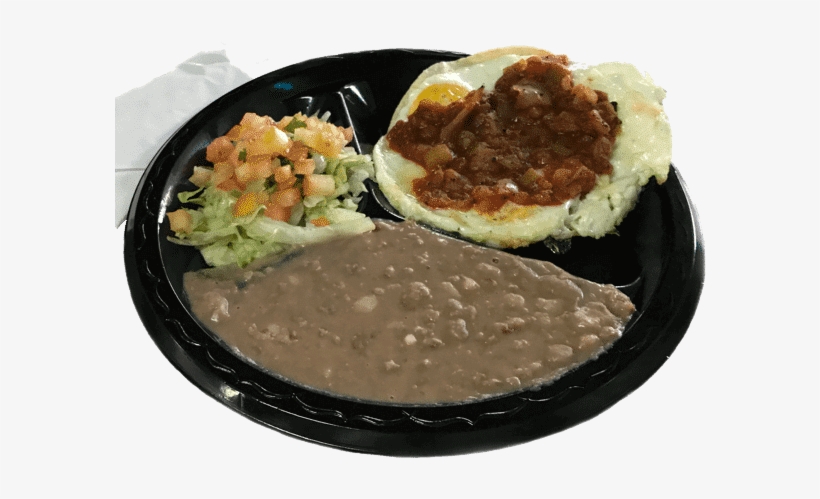 Huevos Rancheros Plate-t - Breakfast, transparent png download