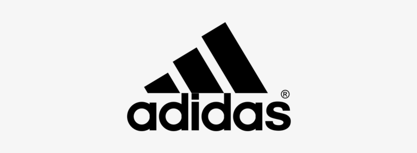 Black And White Adidas Logo, transparent png download