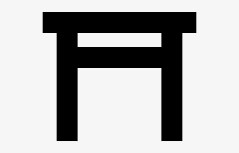 Map Symbol Shrine - Shrine Symbol, transparent png download