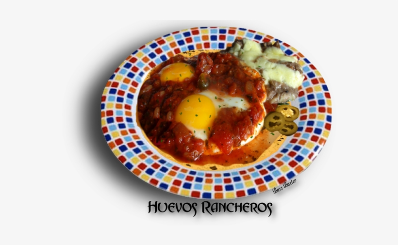 Mexican Huevos Rancheros - Carlisle 43025917 12 Durus Dinner Plate - Melamine,, transparent png download