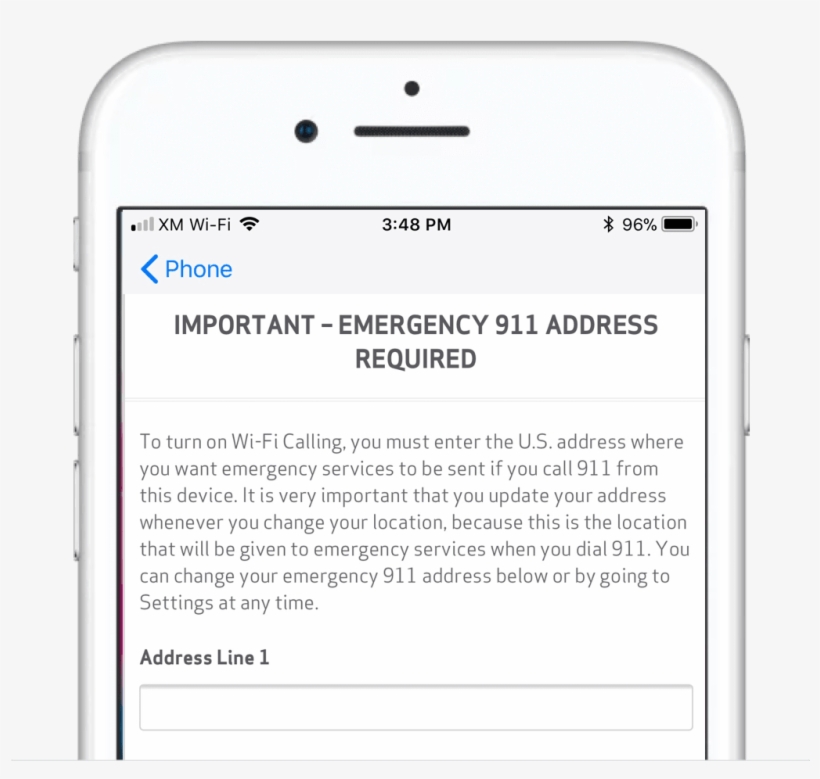 Why Do I Need To Register A Physical Emergency Address - Apl Itunes Com Bill, transparent png download
