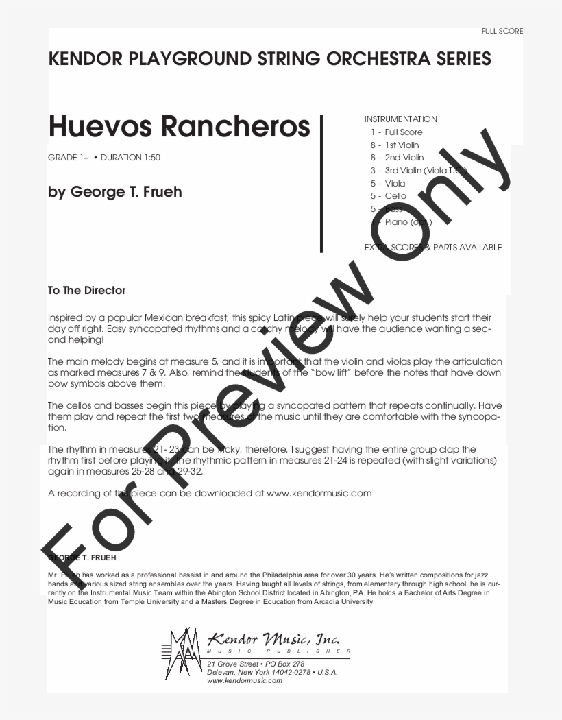 Huevos Rancheros Thumbnail Huevos Rancheros Thumbnail - Lullaby To The Moon String Bass, transparent png download