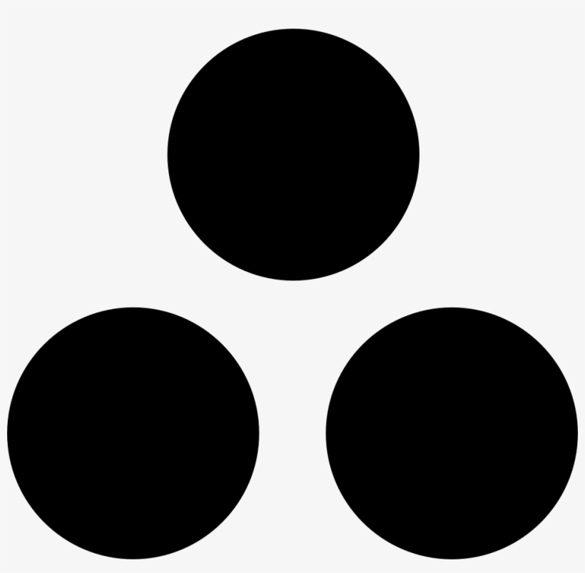 Peace Flag Center Of Three Dots Comments - Por Lo Tanto Simbolo, transparent png download