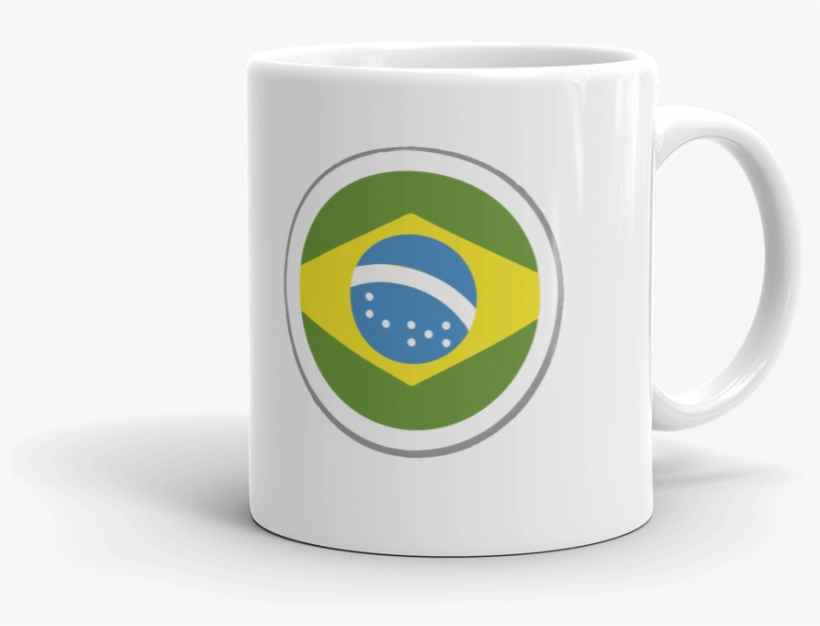 Brazil Flag Mug - Brazil Flag Bandeira Brasileira Brasil Money Box, transparent png download