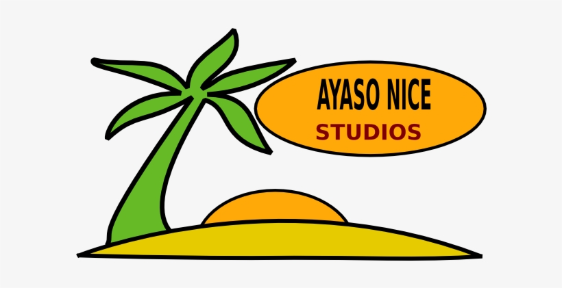 This Free Clip Arts Design Of Island Palm Tree Png - Island Clip Art, transparent png download