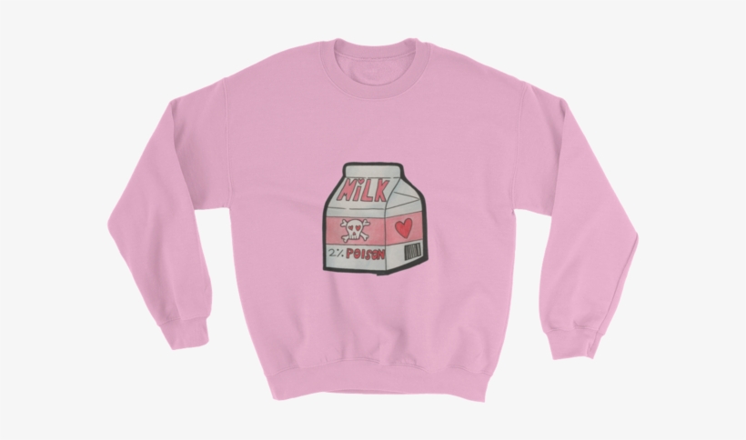 Got Milk Sweatshirt - Super Cute Brindle French Bulldog Puppy Sweatshirt, transparent png download