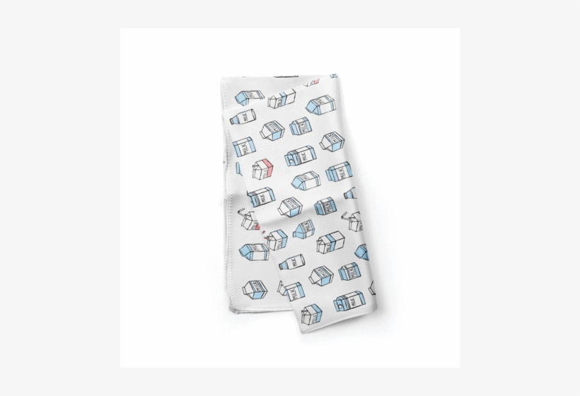 Banana Bandanas Got Milk Dog Bandana Milk Carton Illustration - Paper, transparent png download