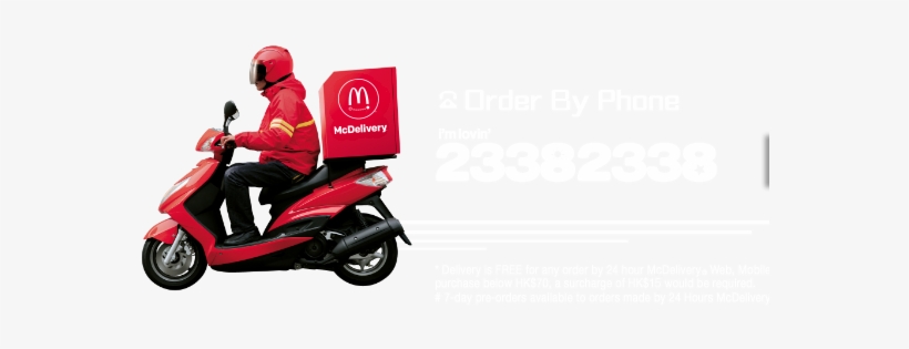 Order By Phone - Mcdonald Delivery Hk, transparent png download