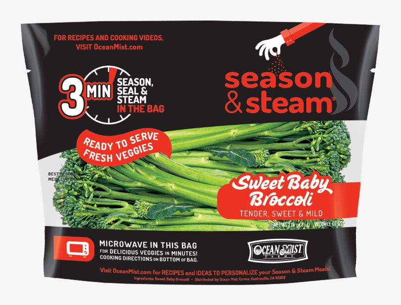 Season & Steam Kale Sprouts, Kalettes - 6 Oz, transparent png download