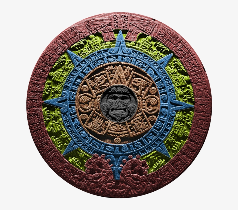 Piedra Del Sol Image - Latin American Culture Art, transparent png download
