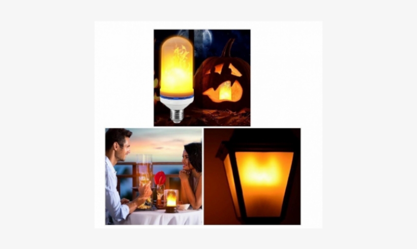 Led Flame Effect Fire Light Bulbs,2 Modes Creative - Luffy Star Light - Illuminate Your Life. Made, transparent png download
