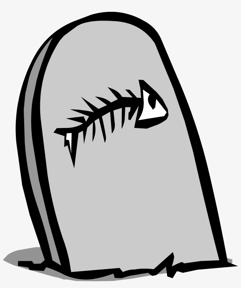 Tombstone Sprite 003 - Club Penguin Tombstone, transparent png download