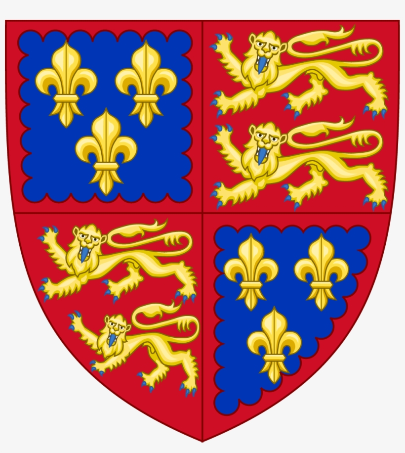 Charles De Berry-normandie - Old England Coat Of Arms, transparent png download