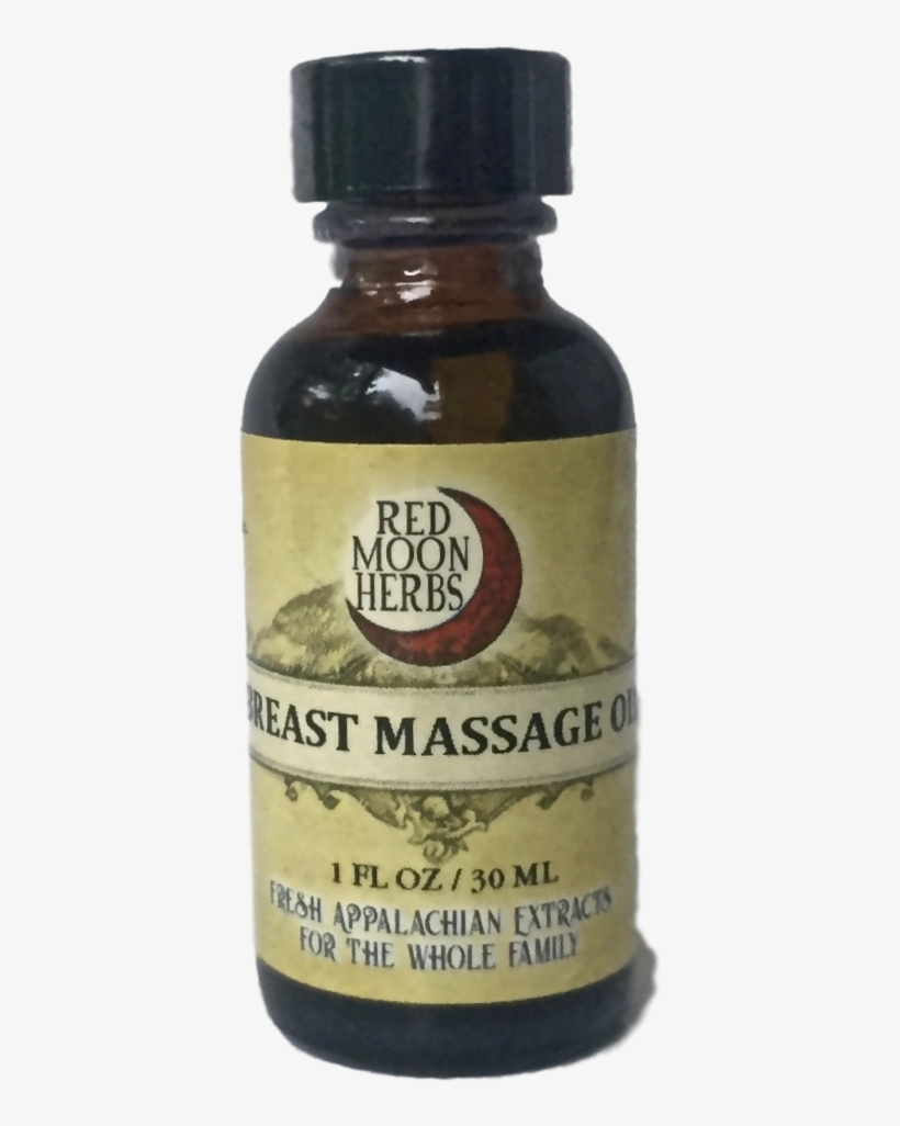 Breast Massage Herbal Oils Of Calendula, Pine, And - Poke Root, transparent png download