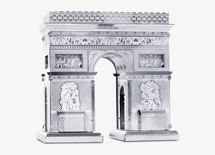 Metal Earth Architecture - Metal Earth Arc De Triomphe 3d Lase, transparent png download