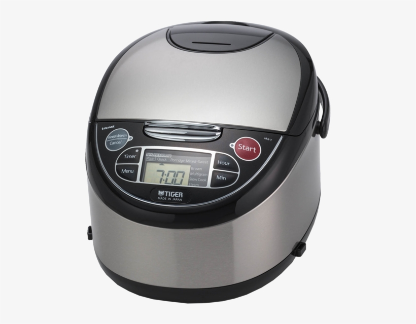 Jax-t Series Stainless Steel Micom Rice Cooker With - Tiger Jax-t10u Microcomputer Controlled Multifunctional, transparent png download