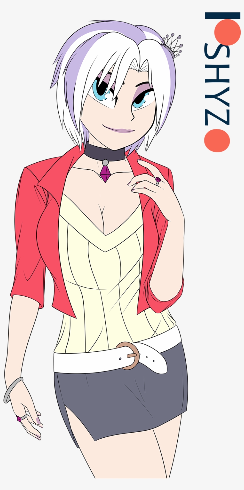 Pshyzo, Breasts, Cleavage, Clothes, Diamond Tiara, - Diamond Tiara, transparent png download