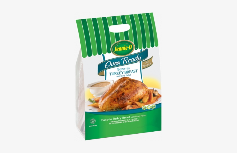 Oven Ready™ Bone-in Turkey Breast - Jennie-o Oven Ready Whole Turkey With Gravy Packet, transparent png download