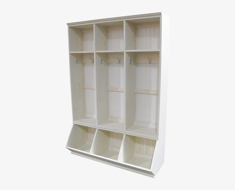 Shown In Old Cottage White - Locker, transparent png download