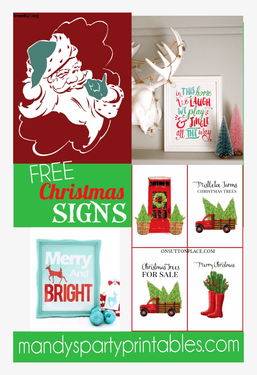Free Christmas Printable Signs Roundup Pictures Of - Cafepress Be Naughty Retro Christmas Queen Duvet, transparent png download