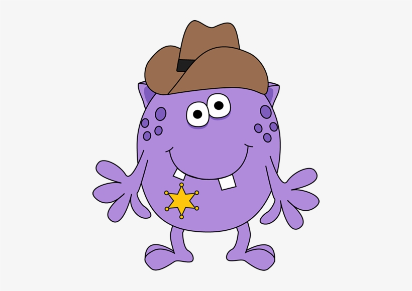 Monster Sheriff - Monster Clipart, transparent png download