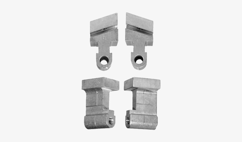 Mega-clamp Optional Jaws - Light Source Jaw Set Mega-beam Clamp 2" Flanges, transparent png download