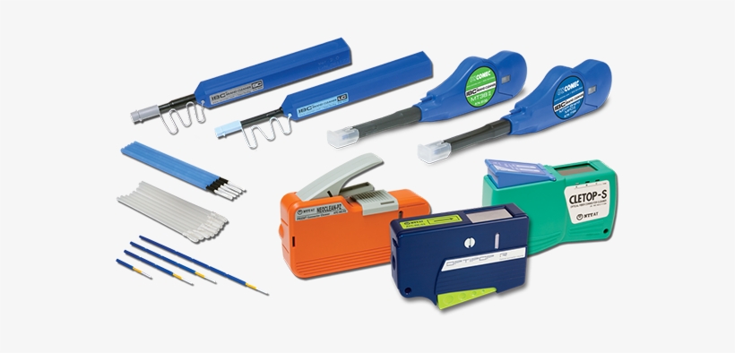 Fiber Optic Connector Cleaning Tools - Optical Fiber Cleaner, transparent png download