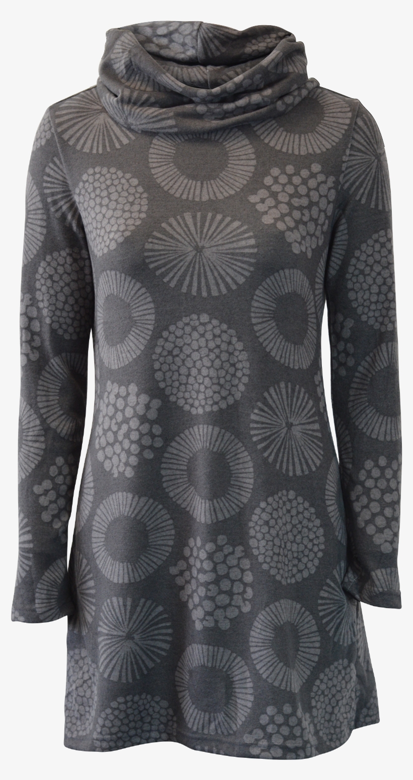 Winkleigh Tunic Abstract Circles - Peony, transparent png download