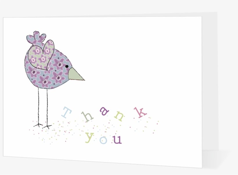 Little Bird Thank You - Portable Network Graphics, transparent png download