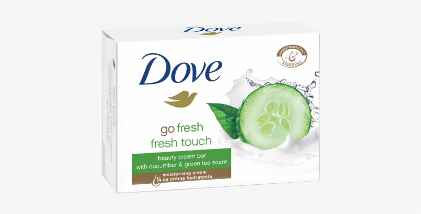 Dove Moisture Beauty Bar 135g - Dove Cucumber Beauty Cream Bar Soap, transparent png download