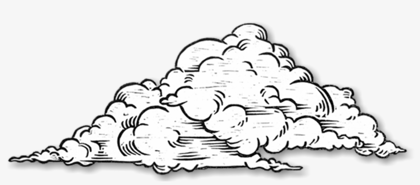 Collection Of Free Download On Ubisafe At - Clouds Drawing Png, transparent png download