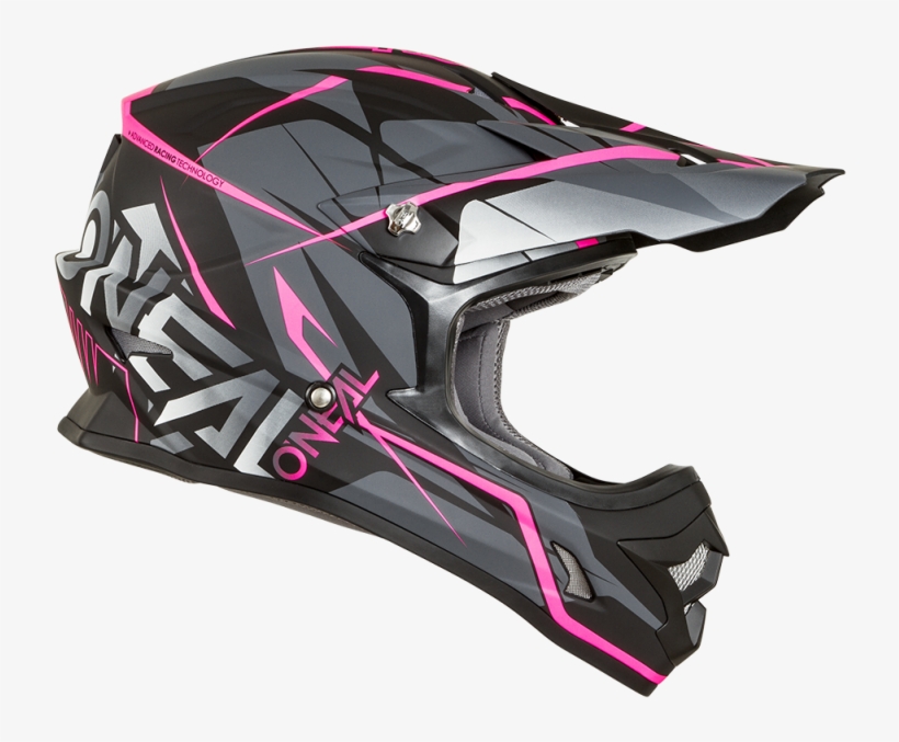 Previous - O'neal 3 Series Freerider Helmet - Black/pink - 2xl, transparent png download