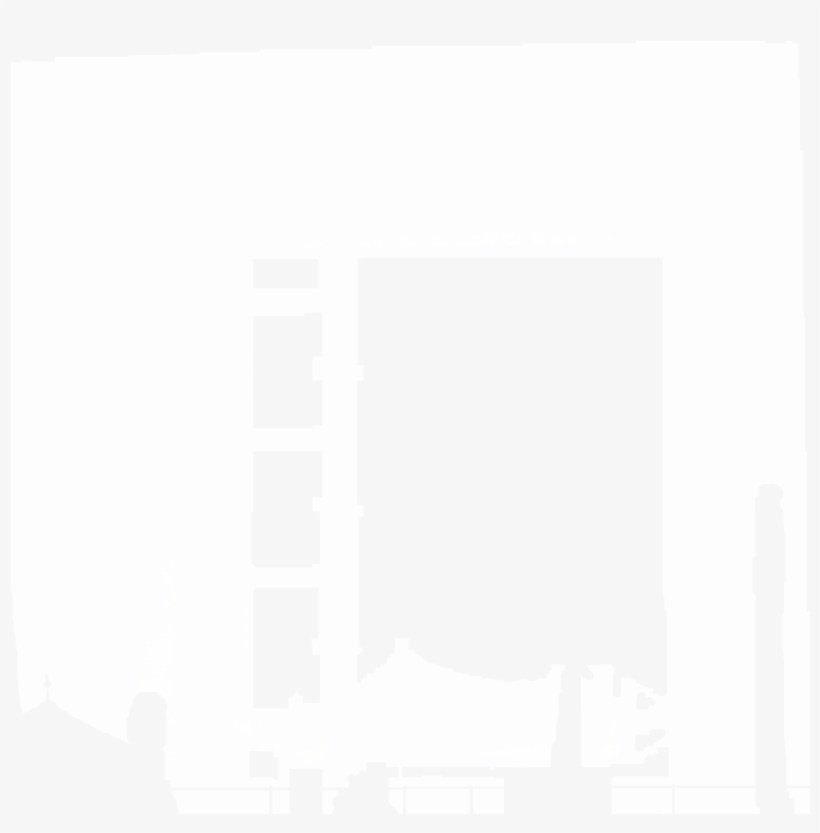 White Deer Silhuet Png, transparent png download