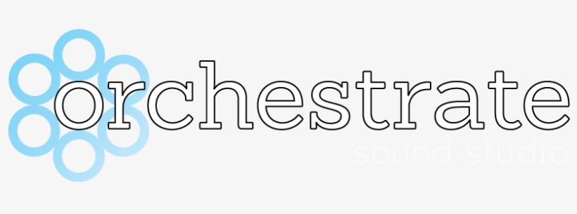 Orchestrate Logo Final White Font - Calligraphy, transparent png download