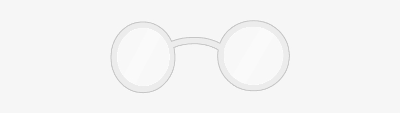 Nerd Glasses, Nerd Glasses Side - Circle, transparent png download