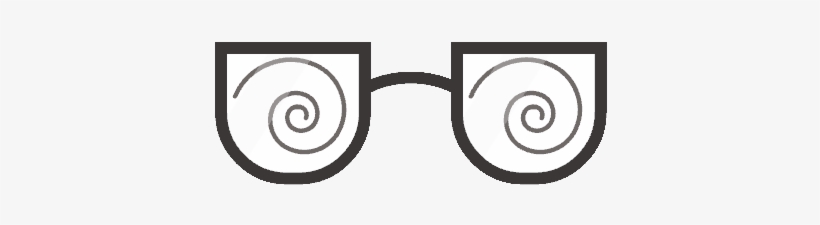 Nerd Glasses, Nerd Glasses Side - Debian Gnu/linux, transparent png download